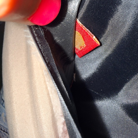 Vintage Rare Apple Bottoms Y2K 🍎 Embossed Wallet Pink and Gold accents adorable - Picture 3 of 10